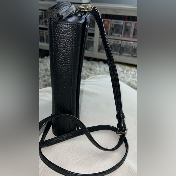 Metro City Crossbody Satchel Bag Black Leather Shoulder Purse Clutch Womens Gift - Picture 8 of 12